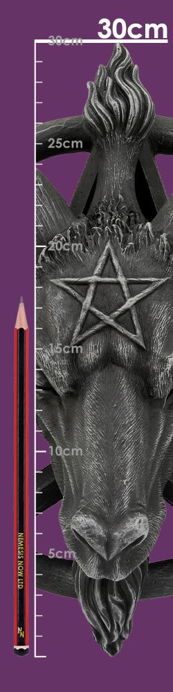 Baphomet Wall Plaque 40cm Baphomet Wall Plaque 40cm
