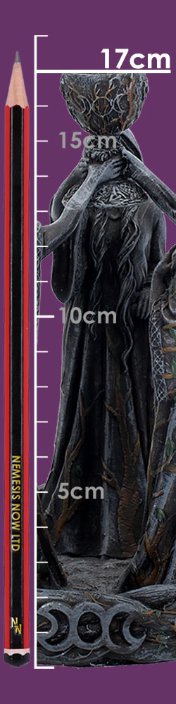 Mother Maiden & Crone Backflow Incense Burner 18cm Mother Maiden & Crone Backflow Incense Burner 18cm