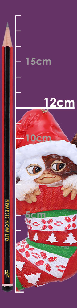 Gremlins Gizmo in Stocking Hanging Ornament 12cm Gremlins Gizmo in Stocking Hanging Ornament 12cm