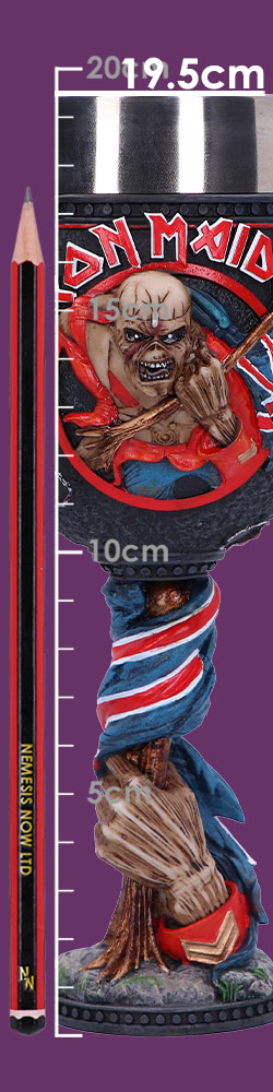 Iron Maiden The Trooper Goblet 19.5cm Iron Maiden The Trooper Goblet 19.5cm