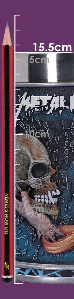 Metallica Sad But True Tankard 15.5cm Metallica Sad But True Tankard 15.5cm