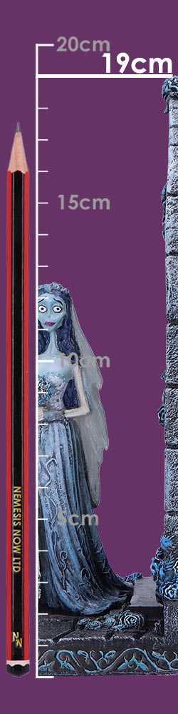Corpse Bride Emily and Victoria Bookends 19cm Corpse Bride Emily and Victoria Bookends 19cm