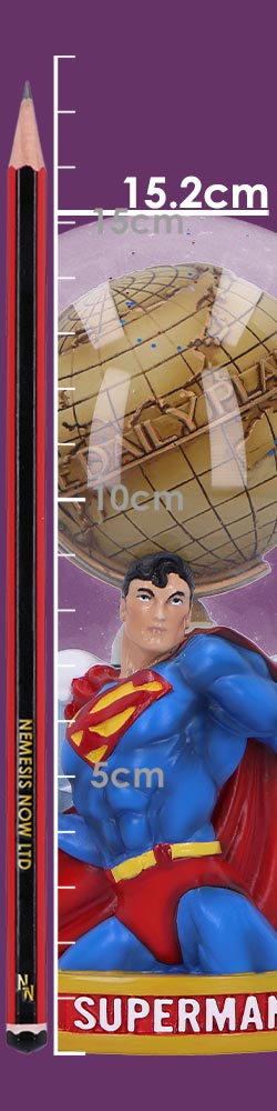 DC The Daily Planet Superman Snow Globe 15.2cm DC The Daily Planet Superman Snow Globe 15.2cm