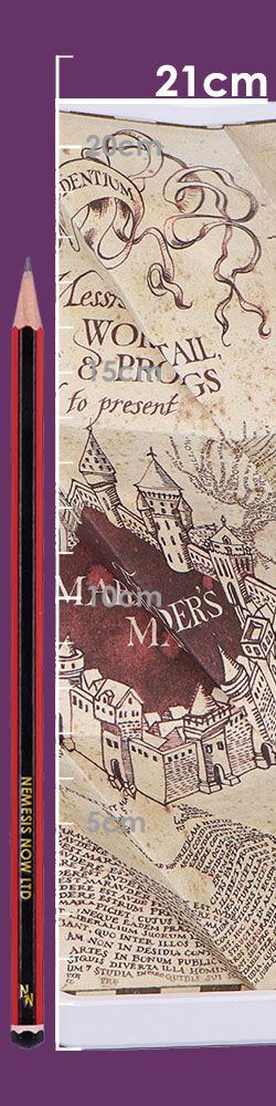 Harry Potter Marauders Map Foldable Lamp 21cm Harry Potter Marauders Map Foldable Lamp 21cm