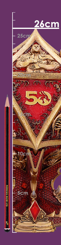 Dungeons & Dragons 50th Anniversary Collectors Box 26cm
