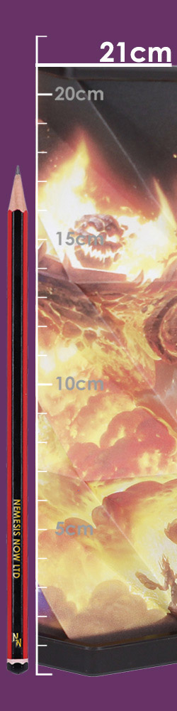 World of Warcraft Ragnaros Foldable Lamp 21cm