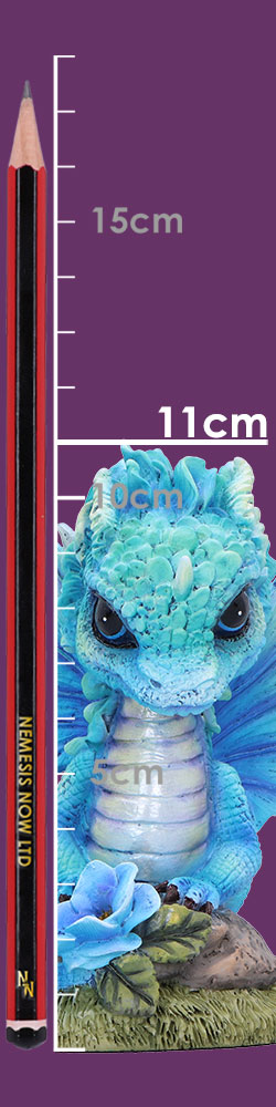 Blue Poppy Flower Dragon 11cm Blue Poppy Flower Dragon 11cm