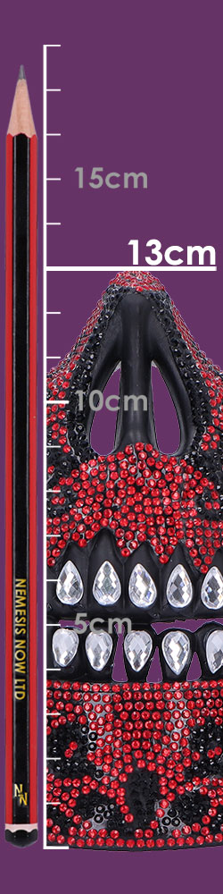 Jewelled Masquerade (Red) 17.5cm Jewelled Masquerade (Red) 17.5cm
