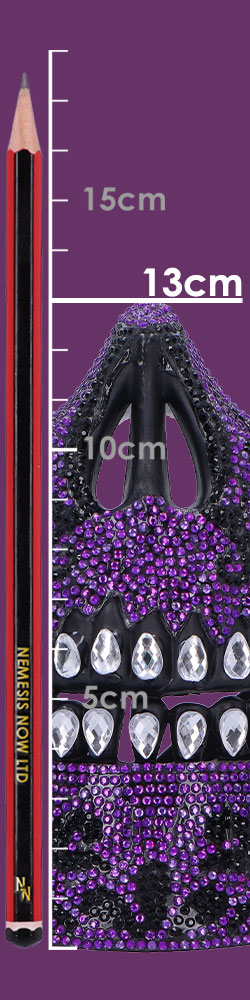 Jewelled Masquerade (Purple) 17.5cm Jewelled Masquerade (Purple) 17.5cm