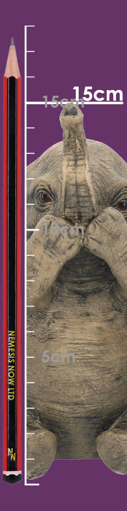 Three Wise Elephants 16cm