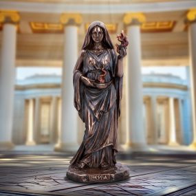 Hestia Goddess of Home and Hearth 15cm