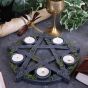 Wiccan Pentagram Tea light Holder 25.5cm Witchcraft & Wiccan Last Chance to Buy