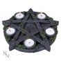 Wiccan Pentagram Tea light Holder 25.5cm Witchcraft & Wiccan Last Chance to Buy