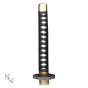 Black and White Handled Katana 99cm Unspecified Last Chance to Buy
