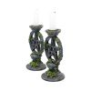 Wiccan Pentagram Candlesticks 15cm (Set of 2) Witchcraft & Wiccan Last Chance to Buy