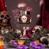 Sugar Skull Goblet 19.5cm (JR) Skulls Out Of Stock