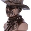 John Wayne Bust (Small) 18cm Cowboys & Wild West Out Of Stock