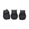 Three Wise Fat Cats 8.5cm Cats Last Chance to Buy
