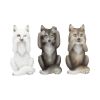 Three Wise Wolves 10cm Wolves Out Of Stock