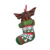 Gremlins Mohawk in Stocking Hanging Ornament 12cm Fantasy Christmas Product Guide