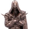 Assassin's Creed® Ezio Bust Box Bronze 30cm Gaming NEMESIS NOW | EASTER SALE
