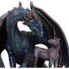 Protector of Magick (LP) Bronze 17.5cm Dragons Dragon Figurines