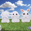 Three Wise Bunnies 9cm Animals Last Chance to Buy