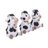 Three Wise Cows 9cm Animals Last Chance to Buy