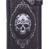 Baroque Skull Embossed Purse 18.5cm Skulls Gifts Under £100