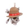 One Piece Luffy Jolly Roger Hanging Ornament 8.4cm Anime Halloween Tree
