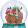 Winter Highland Cow Snow Globe Unspecified Highland Cows