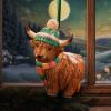 Winter Highland Cow Snowfall Hanging Ornament Unspecified Winter Highland Cows