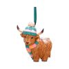 Winter Highland Cow Snowfall Hanging Ornament Unspecified Winter Highland Cows