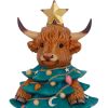 Winter Highland Cow Tree Unspecified Highland Cows