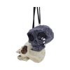 Grim and Grin Hanging Ornaments (Set of 2) Skulls Halloween Tree