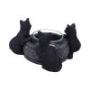 Familiar Trio Tea Light Holder 10cm Cats Every Day Is Halloween