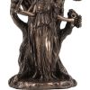 Triple Moon Goddess Hecate 18.5cm Maiden, Mother, Crone Out Of Stock
