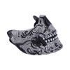 Jewelled Masquerade (Silver) 17.5cm Skulls Sale Items