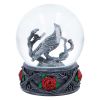 Twilight Bloom Snow Globe 12.5cm Ravens Gifts Under £100