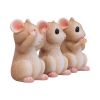 Three Wise Mice 9cm Animals Last Chance to Buy