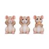 Three Wise Mice 9cm Animals Last Chance to Buy