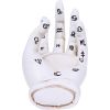 Palmist's Prediction (White) 18.3cm Palmistry Sale Items