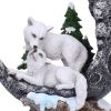 Lunar Companions 19.3cm Wolves LED Figurines