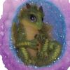 Geode Nest (Green) 12.5cm Dragons Last Chance to Buy