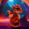 Fire Dragonling 12cm Dragons Last Chance to Buy