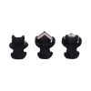Three Wise Spell Cats 8.5cm Cats Stock Arrivals