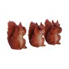 Three Wise Squirrels 9cm Animals Out Of Stock