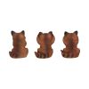 Three Wise Foxes 8.5cm Animals Last Chance to Buy