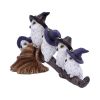 Feathered Broomstick 26cm Owls Sale Items