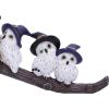 Feathered Broomstick 26cm Owls Sale Items